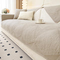 Farmhouse Quilted Sofa Cover
